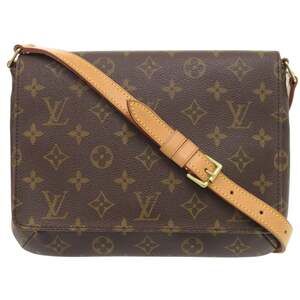 LOUIS VUITTON Authentic Brown Monogram Shoulder Bag